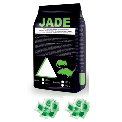 Pasta raticida contra rozatoarelor (100gr) - Jade